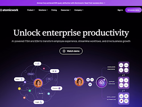 Atomicwork | Modern Service Management Platform