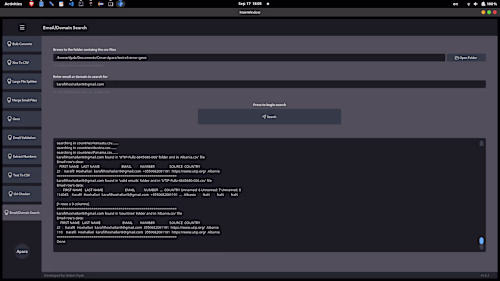 Apara Data Analysis Desktop App