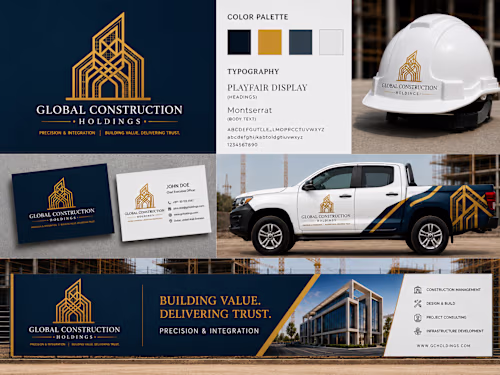 Global Construction Holdings Brand Identity