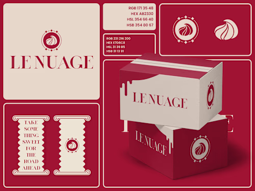 LE NUAGE BAKERY - Brand identity
