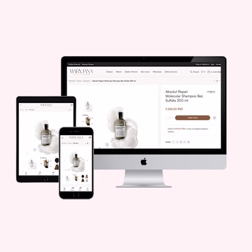 Mary Jana WooCommerce eCommerce store