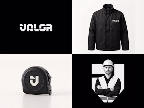 A bold, custom wordmark, with