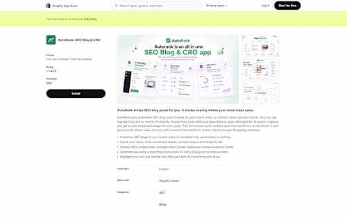 AutoRank — AI SEO &