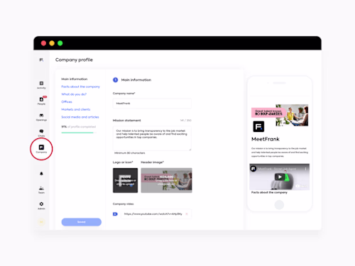 Mobile App & Dashboard re-design