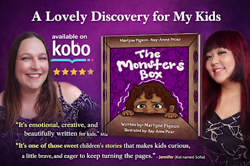 Childrens book / The Monster's box