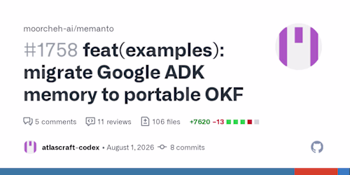 Google ADK → Memanto Migration — 10/10 Verified