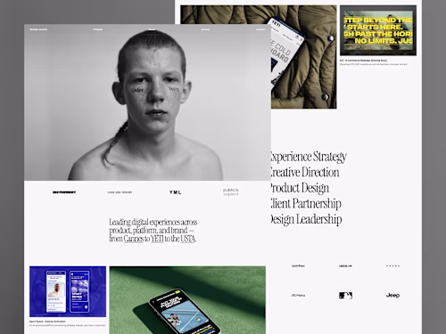 Graham Ameron - design director portfolio