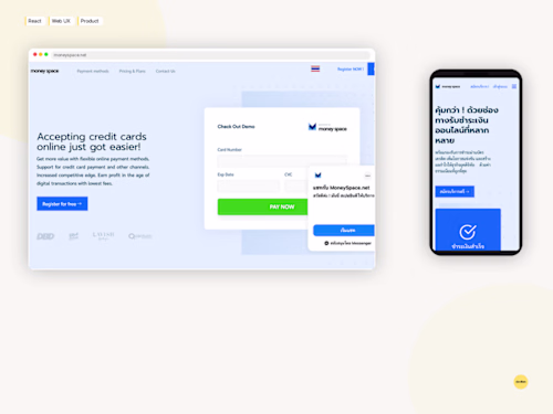 MoneySpace – Vue.js front end for an online payment gateway