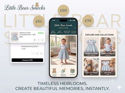 Little Bear Smocks: E-commerce

◆ Context