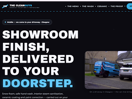 *CONCEPT REDESIGN* The Clean Guys — Showroom finish