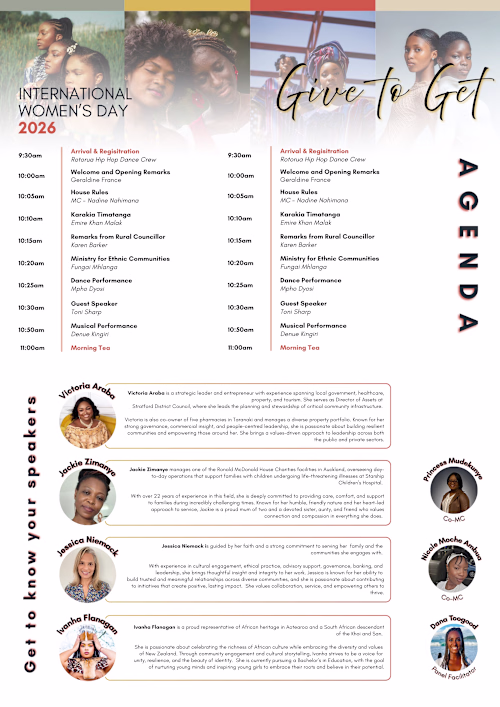 Event agendas