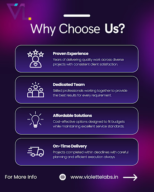 Website Development for Violette Labs