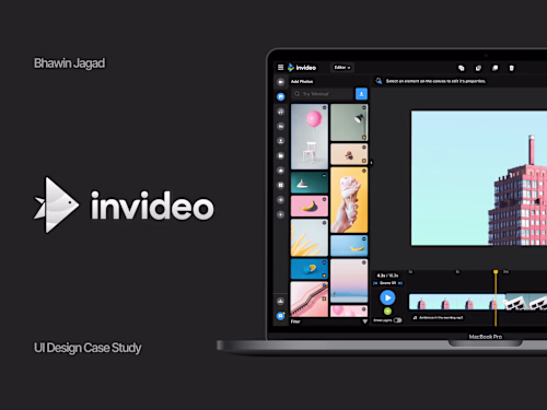 Invideo - Designing an online video editor for large audience