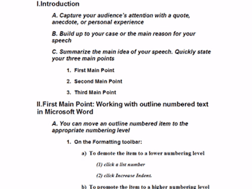 writing project