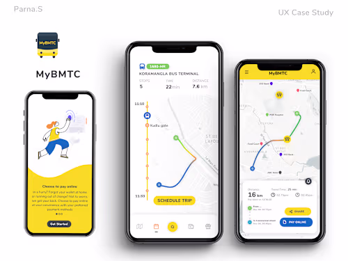 Transport App UI/UX