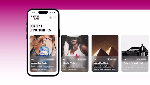 Complete Idea to Pitch Design for Content Train by Green Rep...