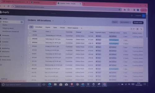Ecommerce Upload