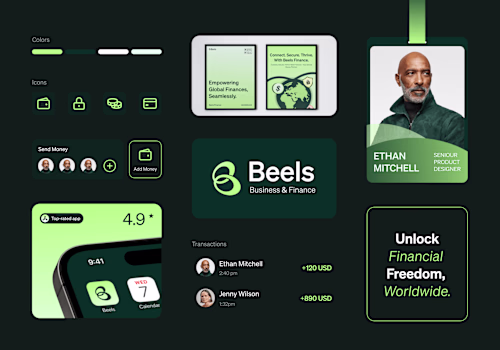 Beels Business & Finance Brand Identity Design