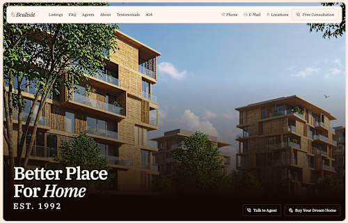 Hero Section | Real Estate