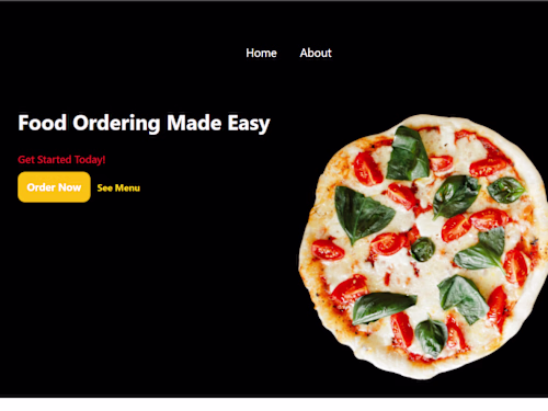 Custom Web Design for Local Restaurant