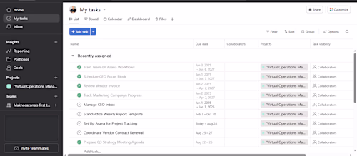 Virtual Operations Management