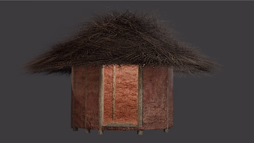 A 3D hut I built