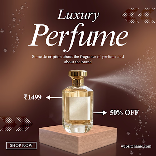Luxury Perfume - Social Media