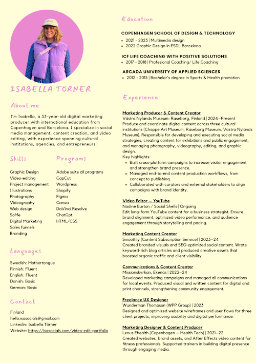 CV