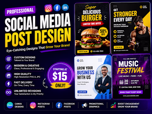 Social Media Post Design