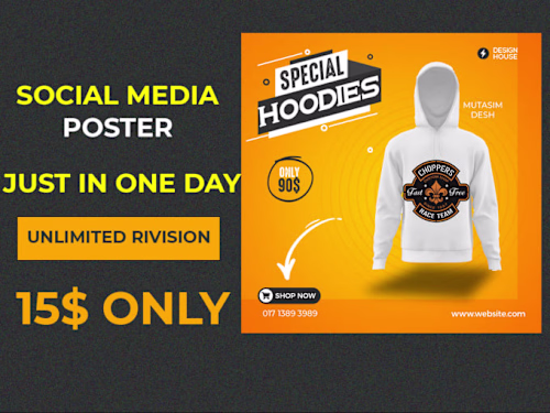 I will make social media poster,flyer