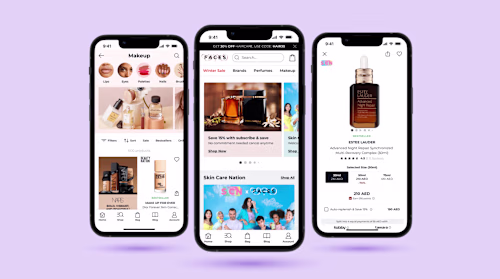 Faces Beauty — UX redesign behind 24% revenue growth