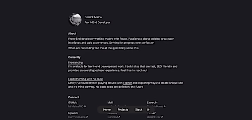 Personal Portfolio