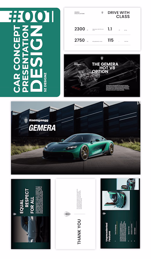 Presentation For a car concept