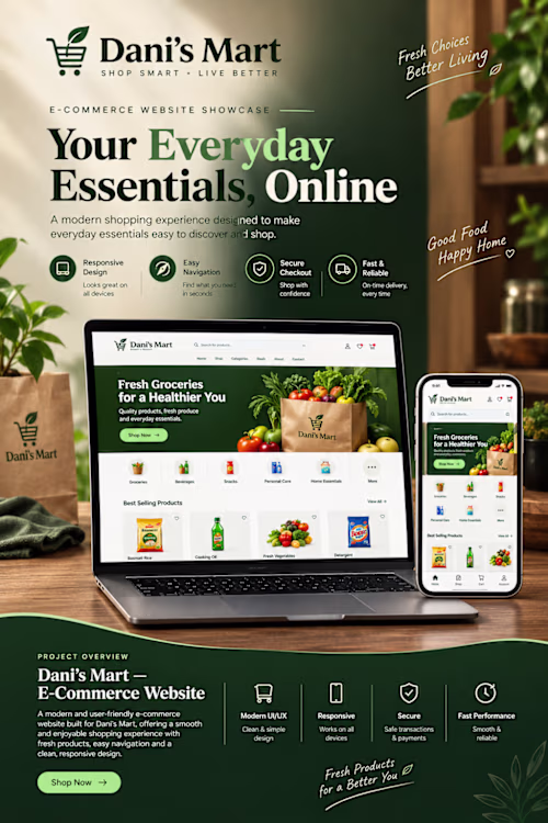 Mart Website for Friend