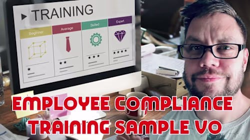 Employee company training compliance onboarding voice over exam…
