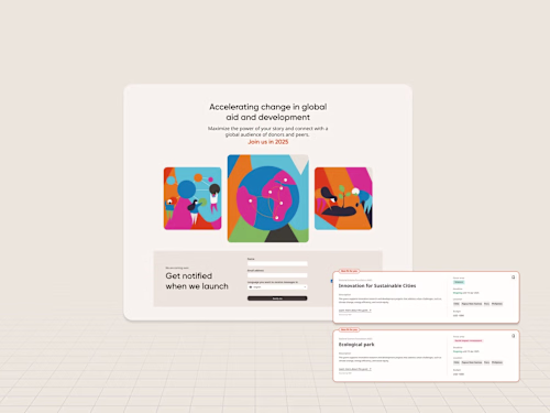 Kuja A platform connecting nonprofits with grants, designed ...