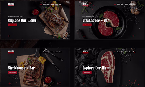 Restaurent website - wordpress