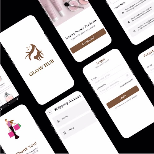 Cosmetics App Design