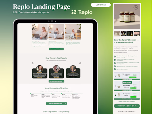 Replo No-Code Builder | Shopify
