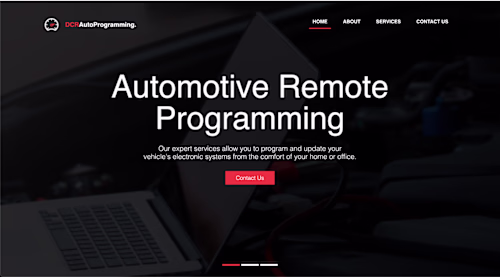 I designed and developed a modern, mobile-responsive website...