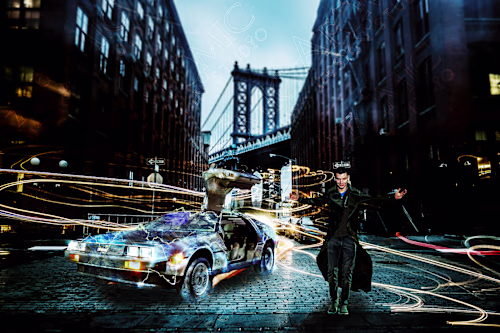 Once upon a time manipulation on Behance