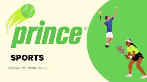 Prince Racquets Rebranding Campaign