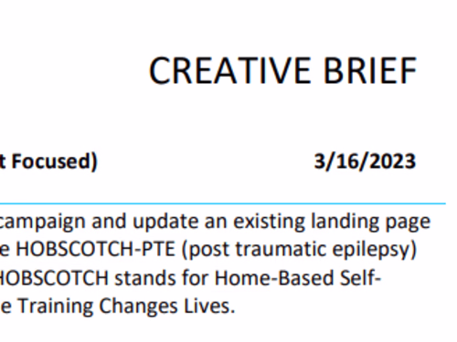CREATIVE BRIEF