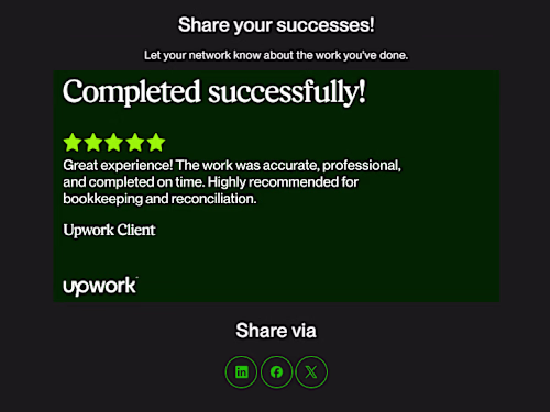 Managed day-to-day bookkeiping in QuickBooks