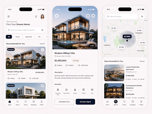 Luxury Real Estate Mobile App