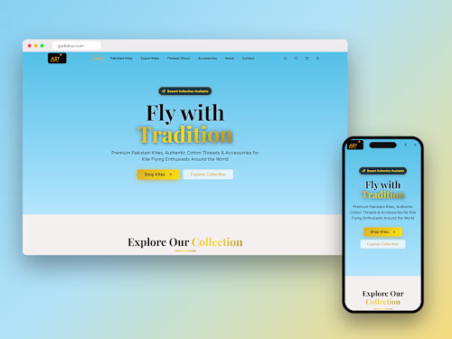 Gudidour — E-Commerce Marketplace for Kite Heritage