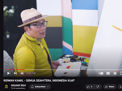 RIDWAN KAMIL - SEMUA SEJAHTERA, INDONESIA KUAT