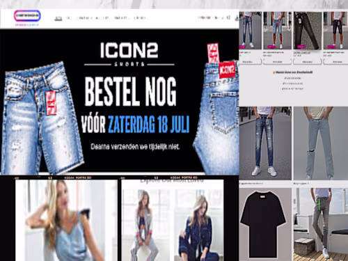 Designed a modern fashion e-commerce