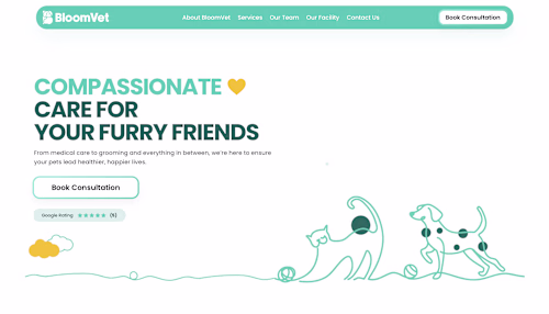 BloomVet | Framer Website