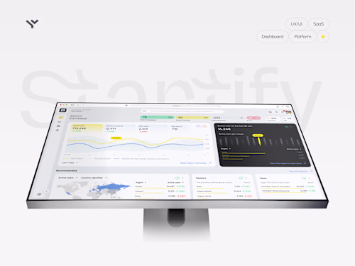 Startify — SaaS Analytics Platform & UX UI Design